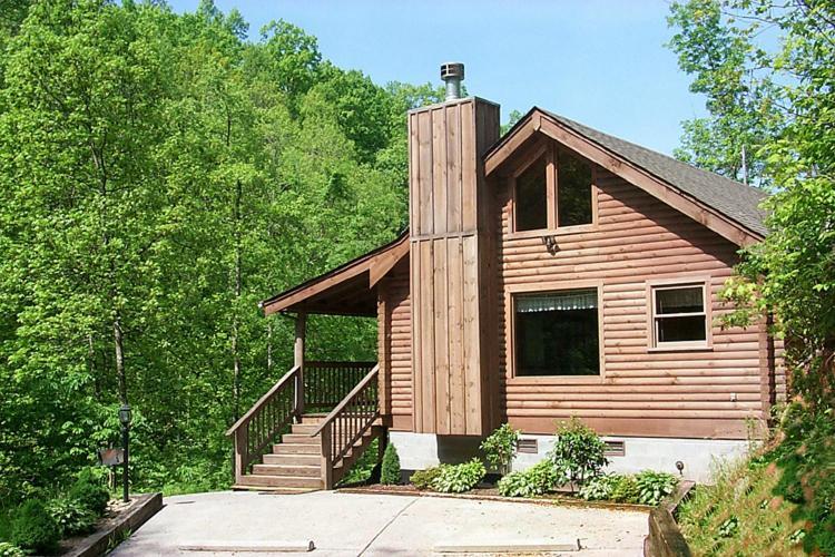 Fawn Cabin 蓋特林堡 外观 照片